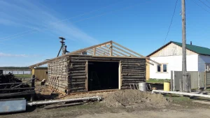 Maison en construction